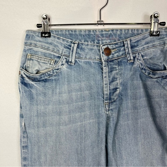 Boden Light Wash Mid Rise Straight Leg Jeans 6 - Picture 3 of 4